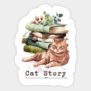 CAT STORY Sticker